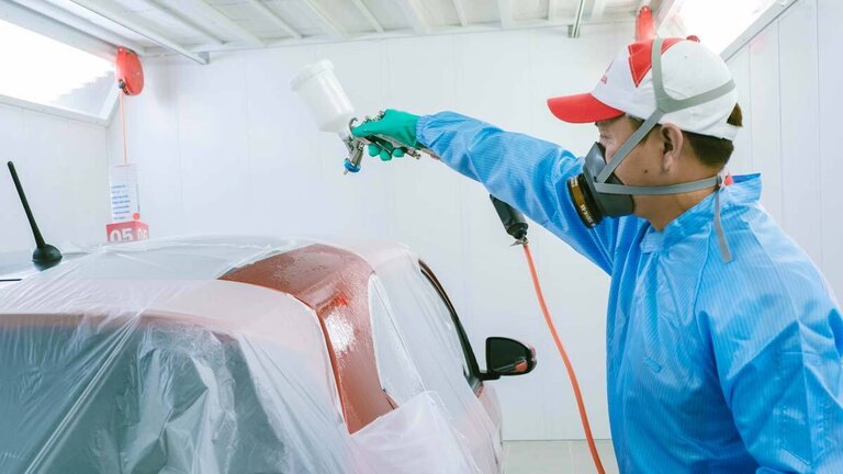 CÔNG NGHỆ SƠN GỐC NƯỚC LÀ GÌ? QUY TRÌNH SƠN GỐC NƯỚC TẠI HONDA ÔTÔ NGHỆ AN - SÔNG LAM
