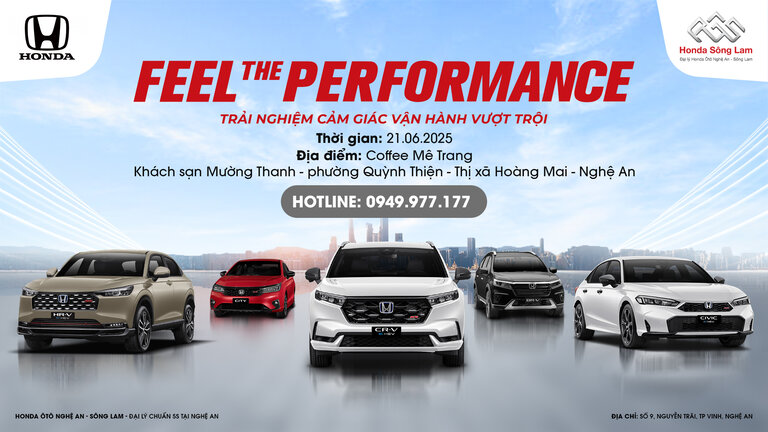 SỰ KIỆN TRƯNG BÀY & LÁI THỬ XE HONDA ĐỈNH CAO TẠI THỊ XÃ HOÀNG MAI